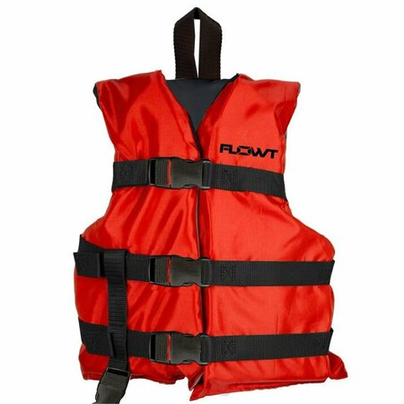 FLOWT Oversize Adult Multi Purpose Vest, Red FL625573